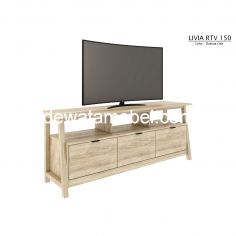 Rak TV Ukuran 150 - Garvani LIVIA RTV 150 / Dakota Oak